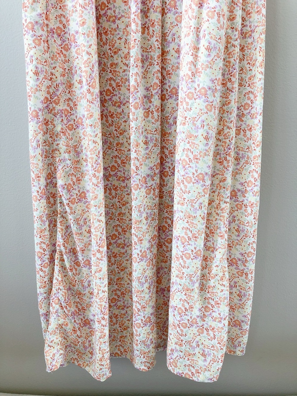 Harlow floral midi dress XL pink lightweight summer dress - Picture 10 of 13